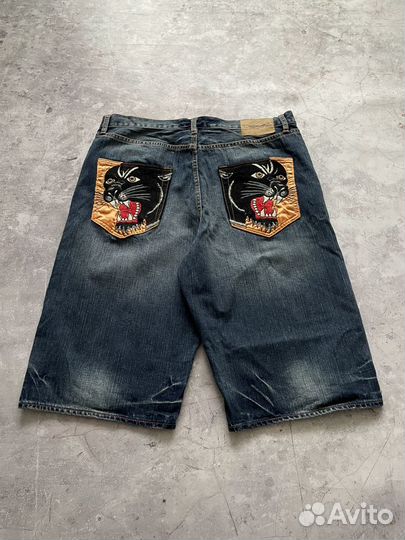 Ed Hardy Big Logo Jeans