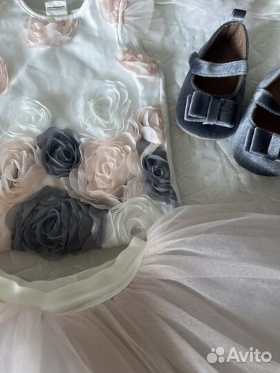 Нарядное платье на годик