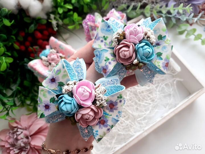 Весенние бантики к 8 марта