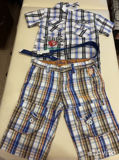 Комплект рубашка и шорты