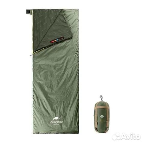 Спальный мешок Naturehike LW180, -3 +15 зеленый