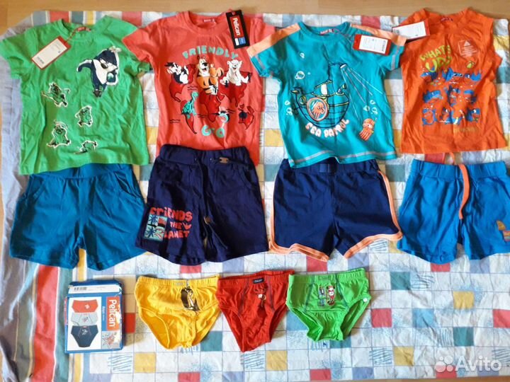 Комплект на мальчика 3-4 года