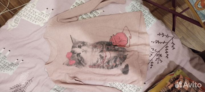 Вещи для девочки пакетом 110-116