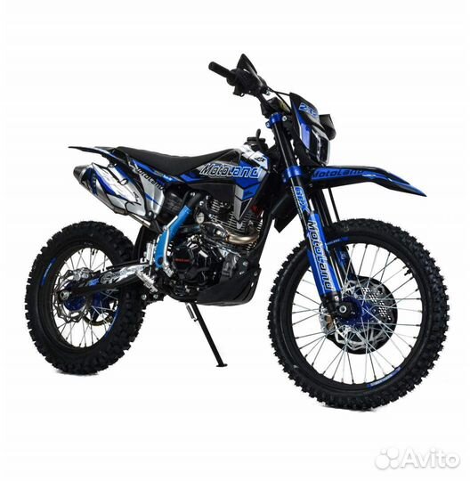 Мотоцикл Кросс 300 XT300 HS (175FMM 4V) синий