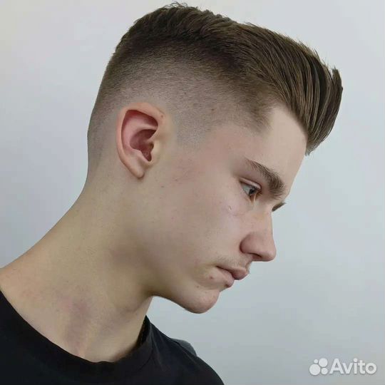 Модель на мужскую стрижку