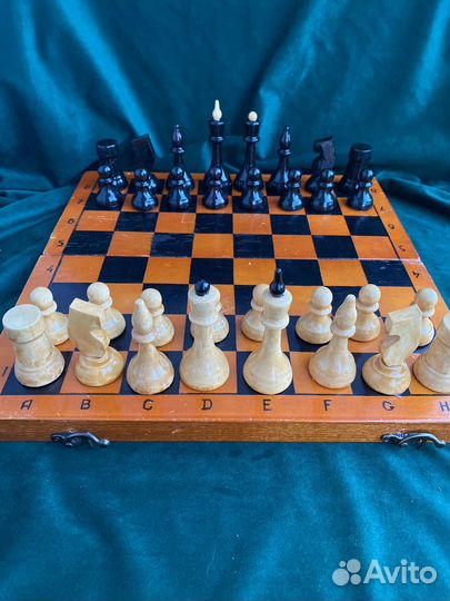 Шахматы СССР №39 деревянные