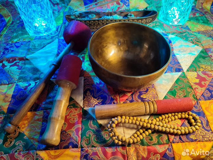 Поющая чаша кованая