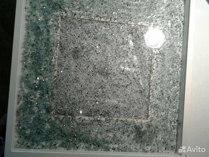 Рамка Ribba икеяглубокая с композицией из стекол