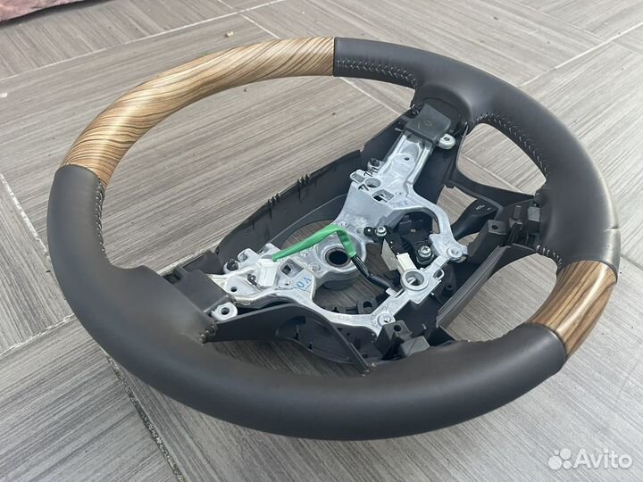 Оригинальный бежевый руль для Prado 150