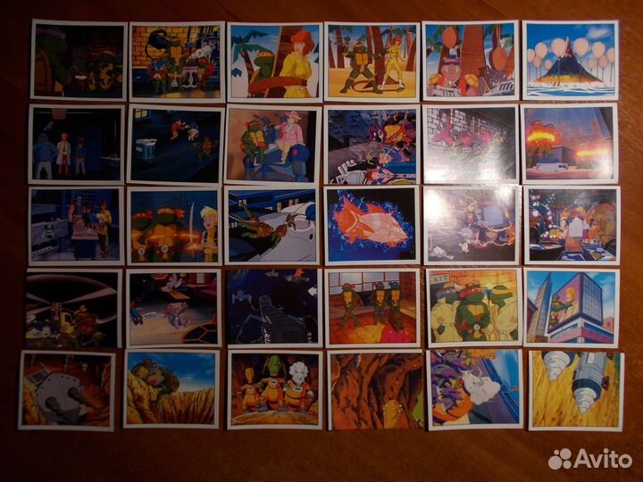 Наклейки Panini Черепашки ниндзя в ассортименте