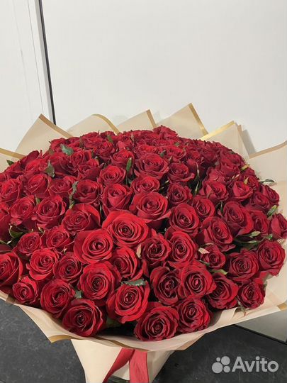 Розы свежие