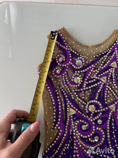 Купальник для худ. гимнастики скакалка sasaki