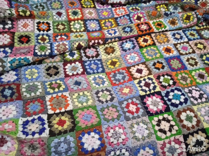 Плед, вязанный, ручная работа, из Германии