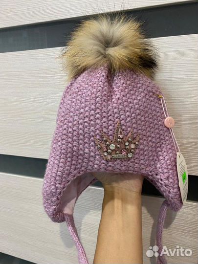 Зимние шапки для девочек