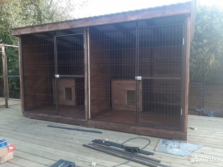 Вольер для собак уличный