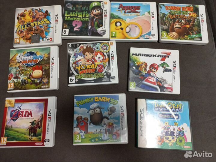 Игры Nintendo 3ds/ds
