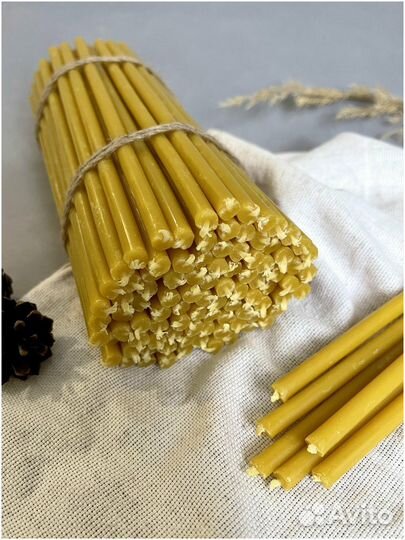 Свечи восковые церковные