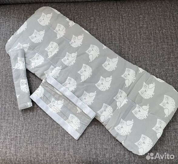 Матрасик и накладки на ремни унисекс для коляски