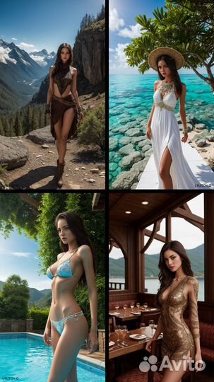 Арт фото сторис с вашим лицом