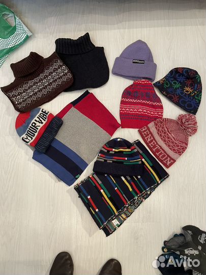 Шапки шарфы Benetton gulliver