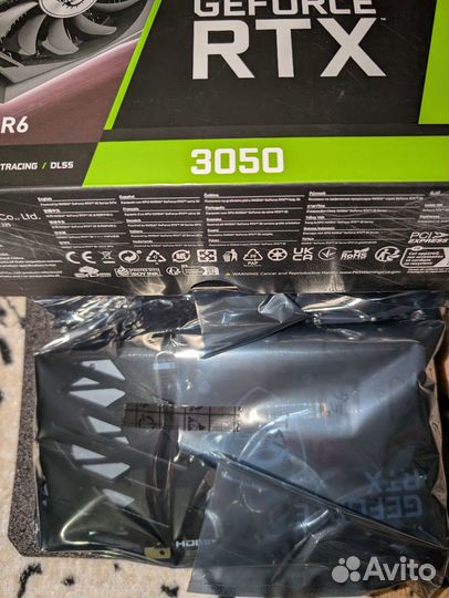 RTX 3050 MSI Gaming X 6 Gb GeForce