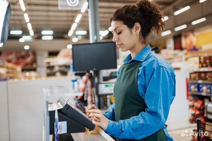 Кассир в гипермаркет без опыта