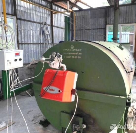 Крематор для уничтожения биологических отходов