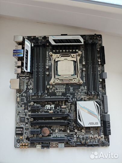 Материнская плата Asus X99-A и Intel 5820K