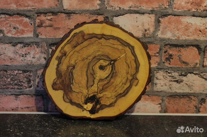 Прекрасный подарок.Спилы слэбы карагача