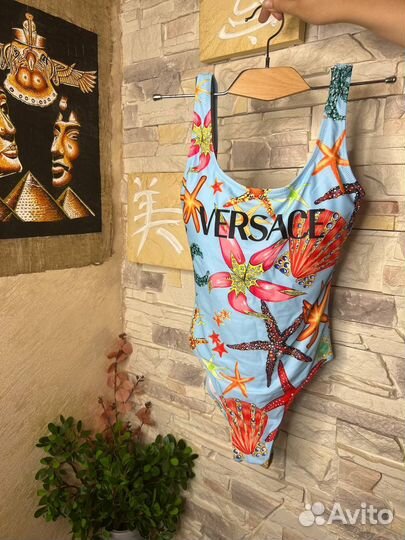 Купальник слитный versace
