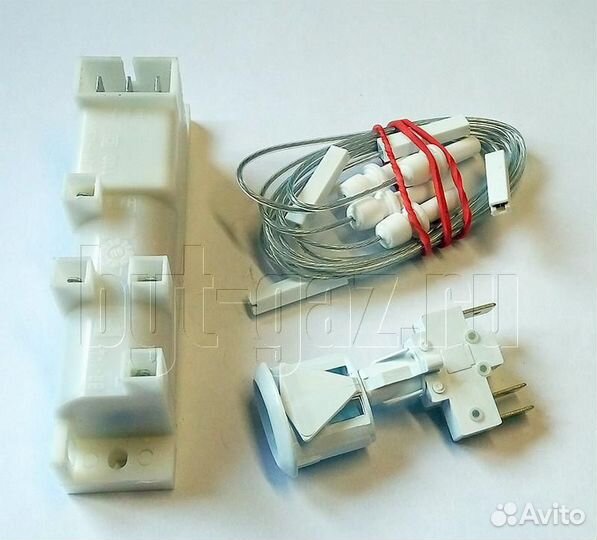 Комплект (свечи, бл. розж., кнопка) плит гефест