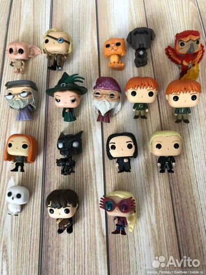 Мини фигурки из адвента Гарри Поттер Funko Pop