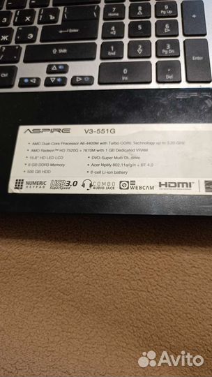 Acer aspire v3 551g