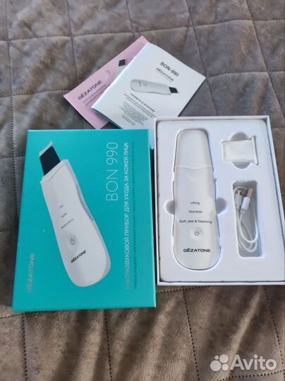 Аппарат для ультразвуковой чистки лица gezatone