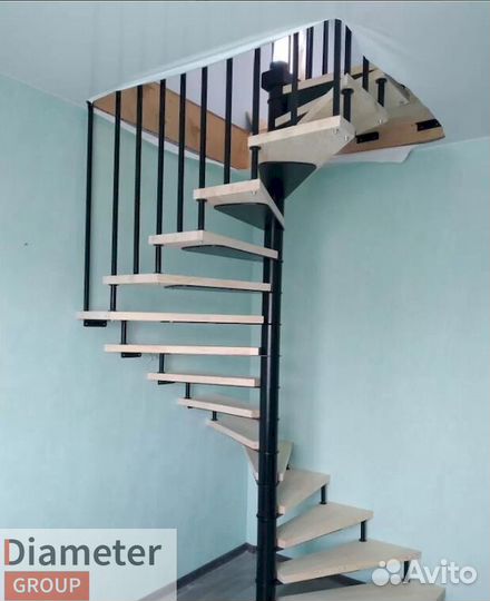 Лестница на каркасе