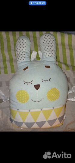 Бортики в детскую кроватку бу