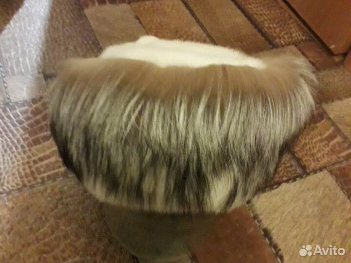 Шапка канада мех нат. р.58 62 торг