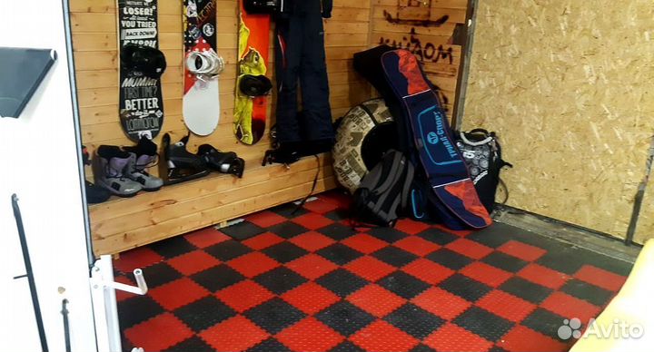 Напольная, модульная плитка пвх