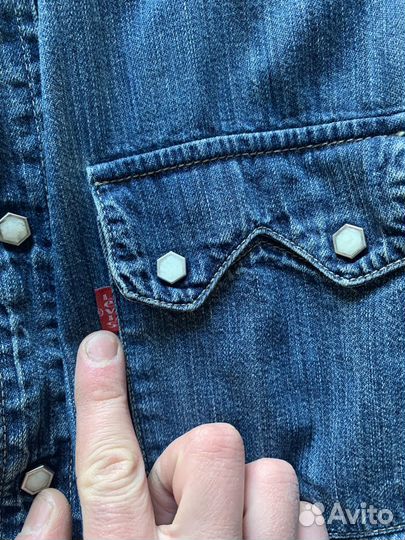 Винтажная рубашка Levis 1995 года