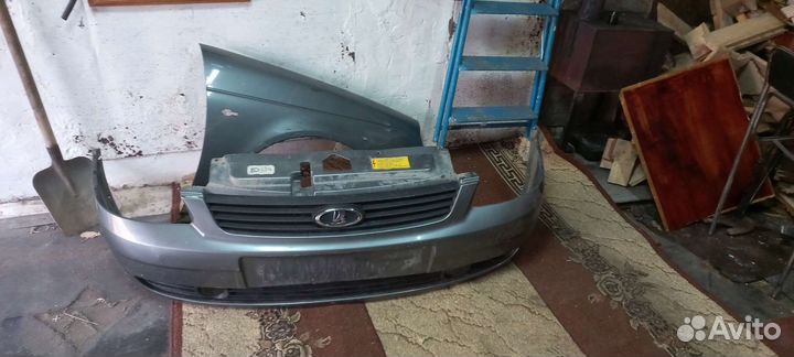 Крыло переднее priora бампер передний