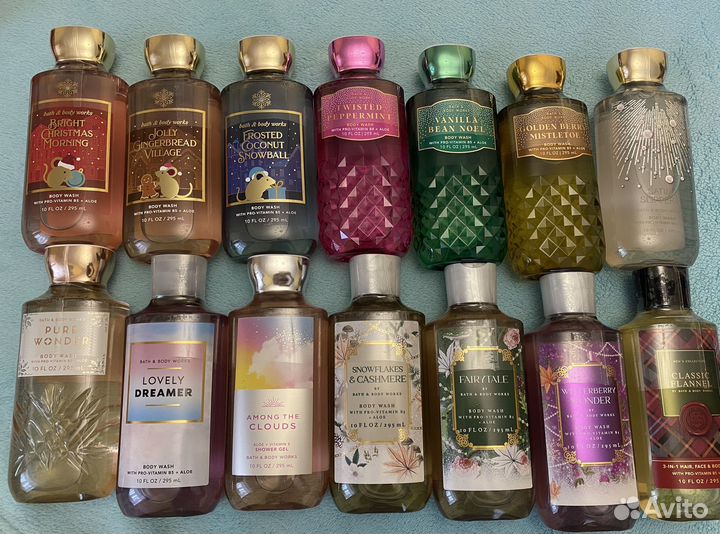 Гель / Гели для душа bath and body works оригинал