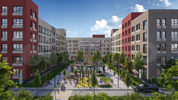 1-к. квартира, 42,7 м², 1/5 эт.