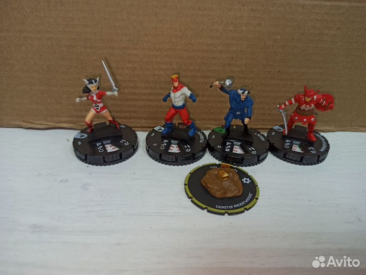 5 фигурок Marvel HeroClix лот#2