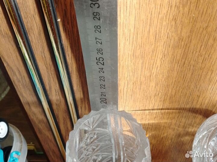 Вазочка для цветов хрусталь СССР