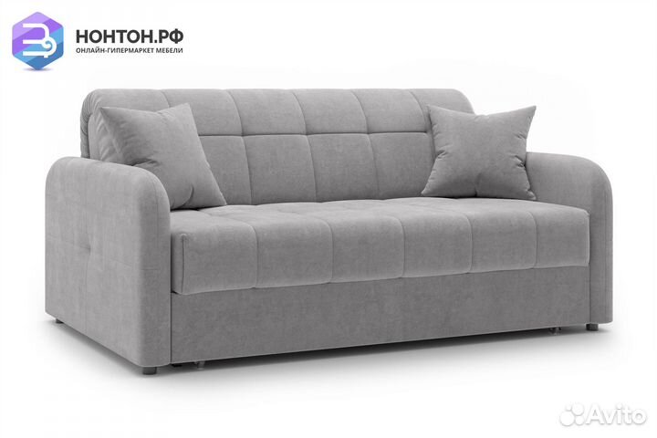 Диван аккордеон Некст светло-серый
