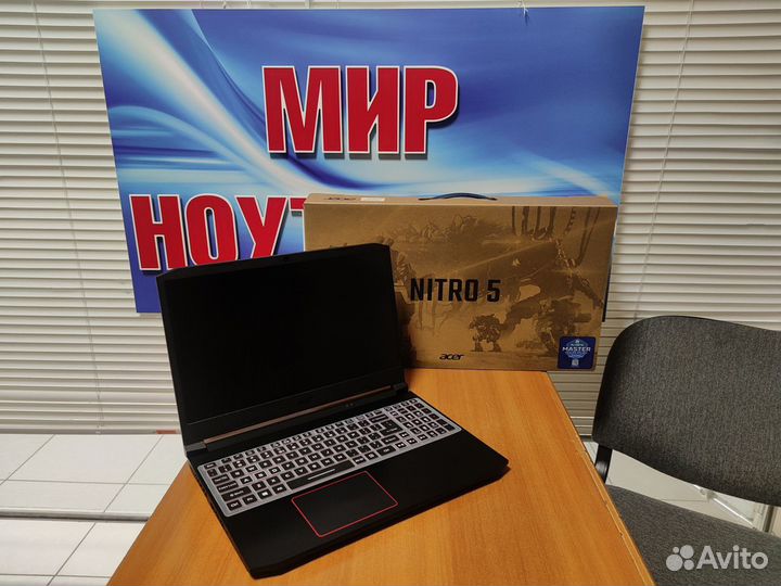 Игровой ноутбук Acer / ryzen / 144hz