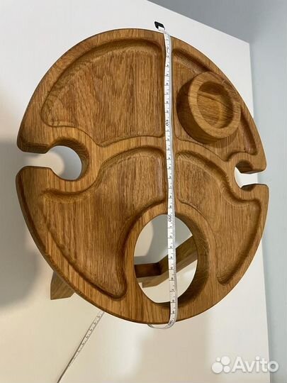 Подставка под вино с бокалами