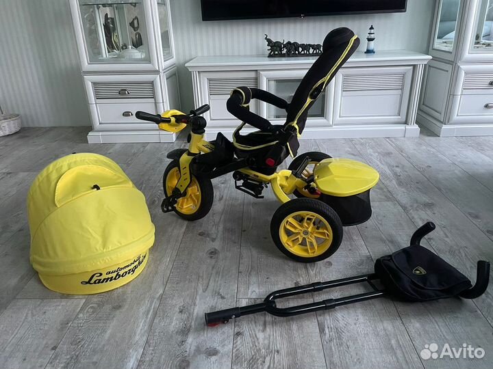 Велосипед 3-х колесный lamborghini