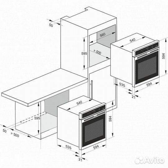 Духовой шкаф kaiser eg 6375 w