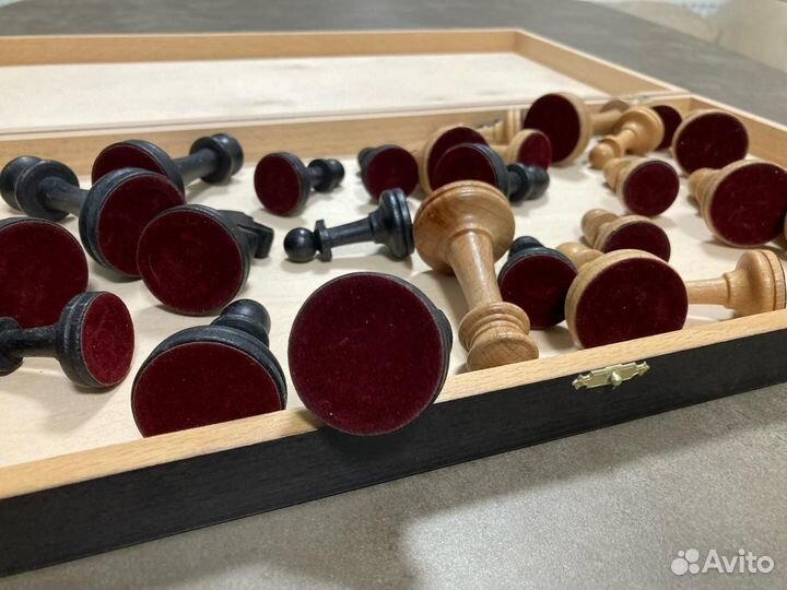 Шахматы премиум 50 х 50 см утяжеленные фигуры